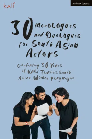cover for 30 Monologues and Duologues for South Asian Actors